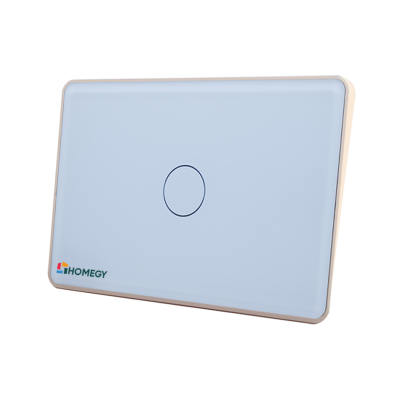 Công tắc cảm ứng thông minh BLE 1 nút công suất cao kính phẳng