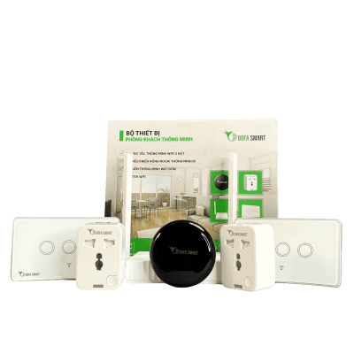 Bộ thiết bị phòng khách thông minh