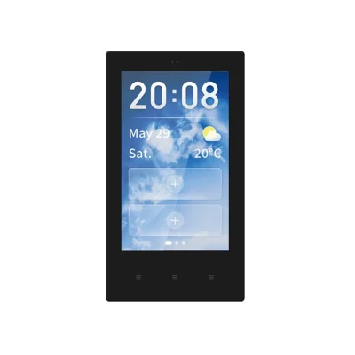 Bảng điều khiển thiết bị và kịch bản thông minh P6EL 4 inch màu đen