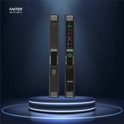 Khóa vân tay cửa nhôm FS6901 BL