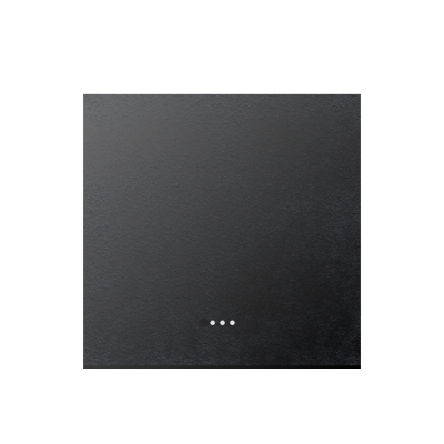 Công tắc cơ thông minh vuông 1 nút Zigbee màu đen