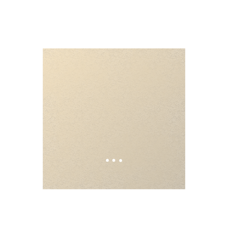 Công tắc cơ thông minh vuông 1 nút Zigbee màu vàng