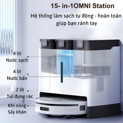 Robot hút bụi lau nhà SAS8 PRO