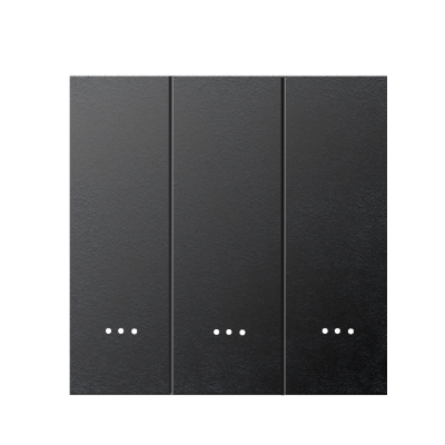 Công tắc cơ thông minh Zigbee 3 nút DOFA SMART màu đen
