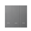 Công tắc cơ thông minh Zigbee 3 nút DOFA SMART màu xám