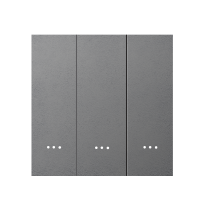 Công tắc cơ thông minh Zigbee 3 nút DOFA SMART màu xám