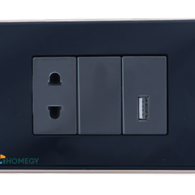 Ổ cắm đơn và USB