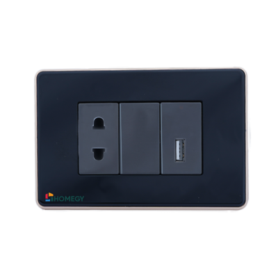 Ổ cắm đơn và USB