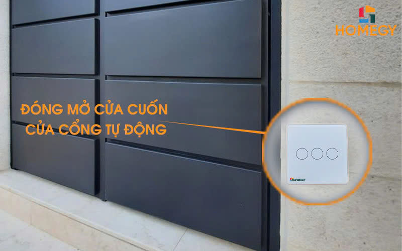 Công tắc cảm ứng thông minh BLE cửa cuốn, cửa cổng tự động kính phẳng, có bao gồm phụ kiện từ cửa