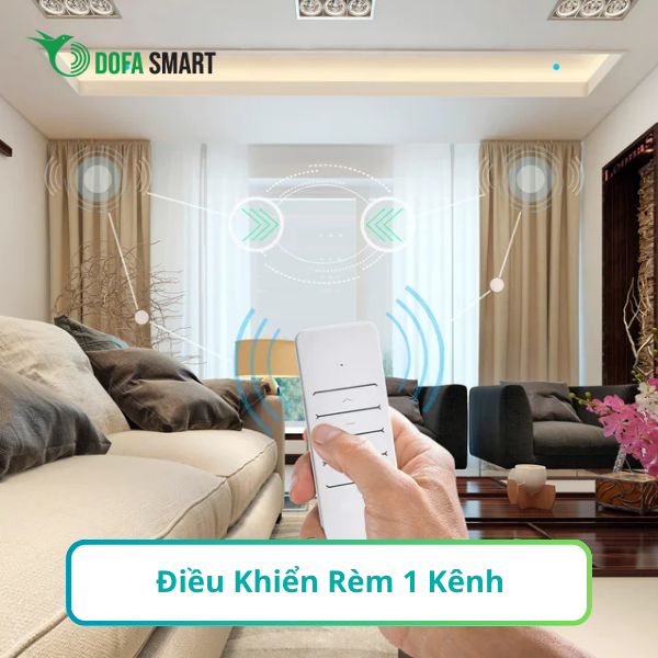 Điều khiển rèm 1 kênh DOFA SMART