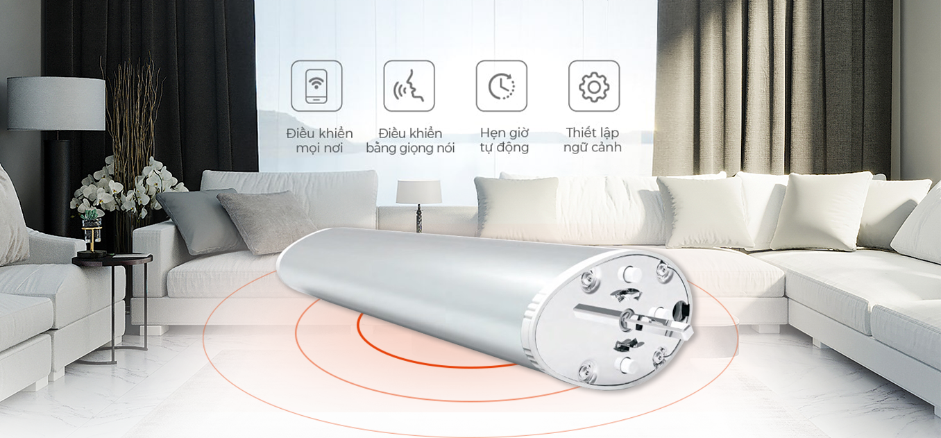 Động cơ rèm thông minh Wi-Fi