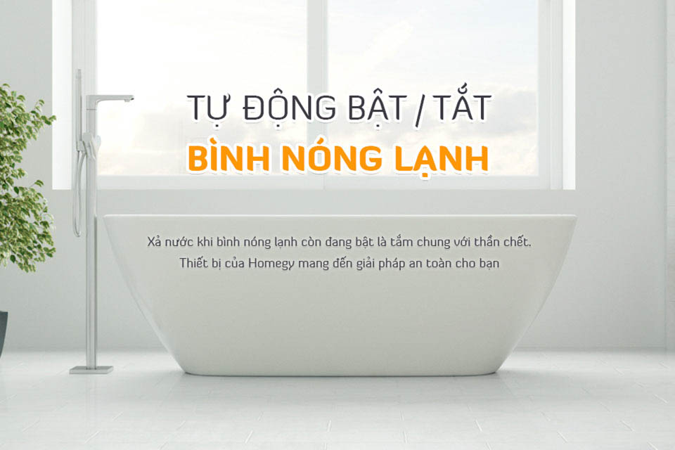 Giải pháp điều khiển bình nóng lạnh