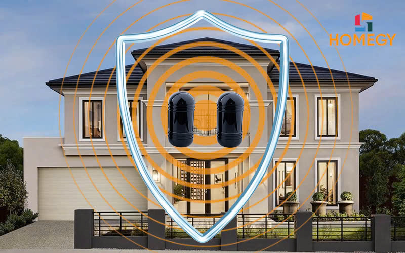 Hàng Rào Điện Tử Hồng Ngoại 2 Tia