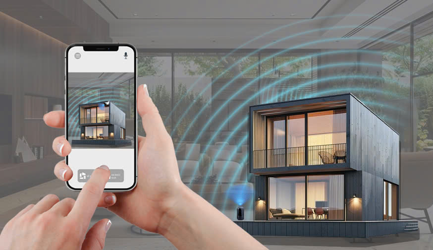 Hàng Rào Điện Tử Hồng Ngoại 2 Tia