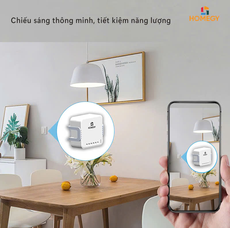 Module Chuyển Đổi Công Tắc Cơ Sang Công Tắc Thông Minh (1,2,3 Đầu Ra)