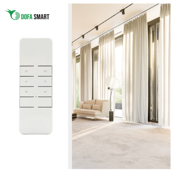 Điều khiển rèm 2 kênh DOFA SMART