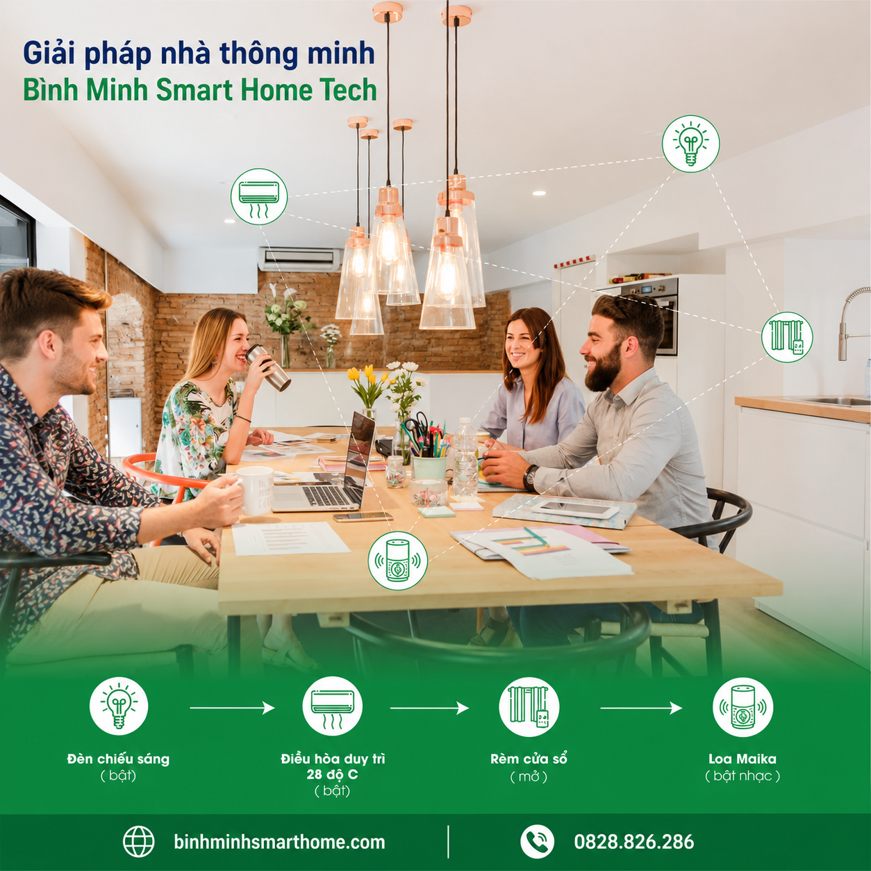 Giải pháp chiếu sáng thông minh cho ngôi nhà của bạn