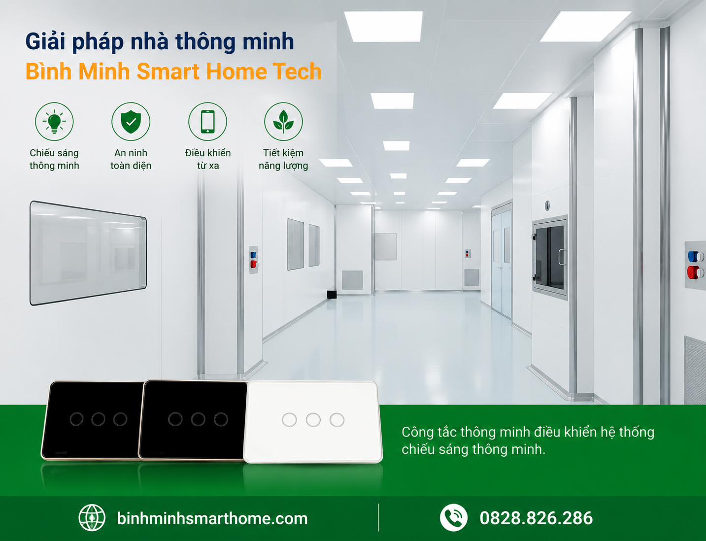 Giải pháp chiếu sáng thông minh cho ngôi nhà của bạn