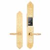 Khóa Demax EL8882 24K BRASS, vân tay, App Wifi, Đại sảnh biệt thự - Đồng nguyên chất đúc, Mạ vàng 24K
