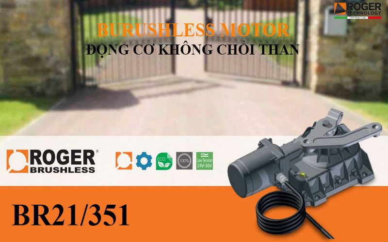Motor âm sàn Roger BR21/351